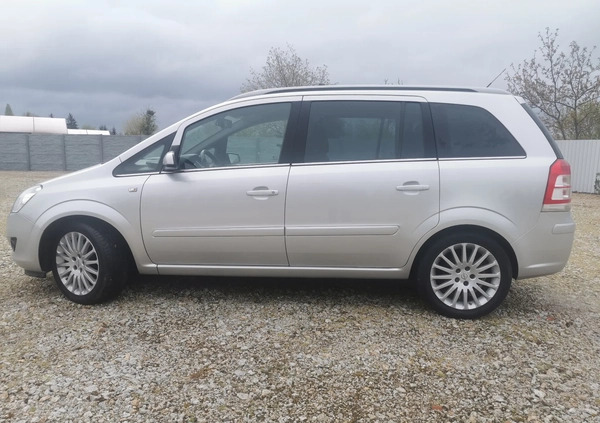 Opel Zafira cena 13900 przebieg: 227000, rok produkcji 2008 z Sianów małe 191